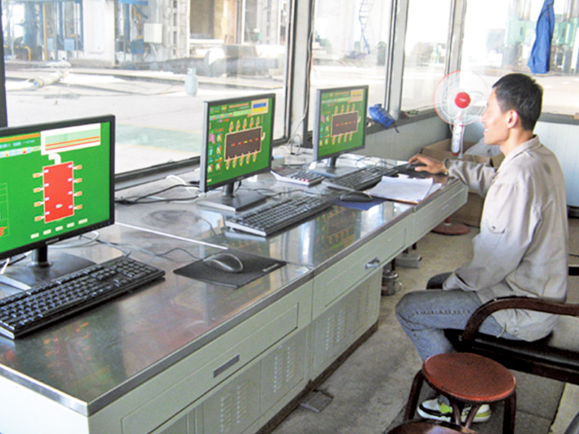 全自动加热炉、正火炉操作室